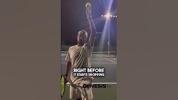 Timing On The Serve Is The Most Important Part Of The Whole Motion