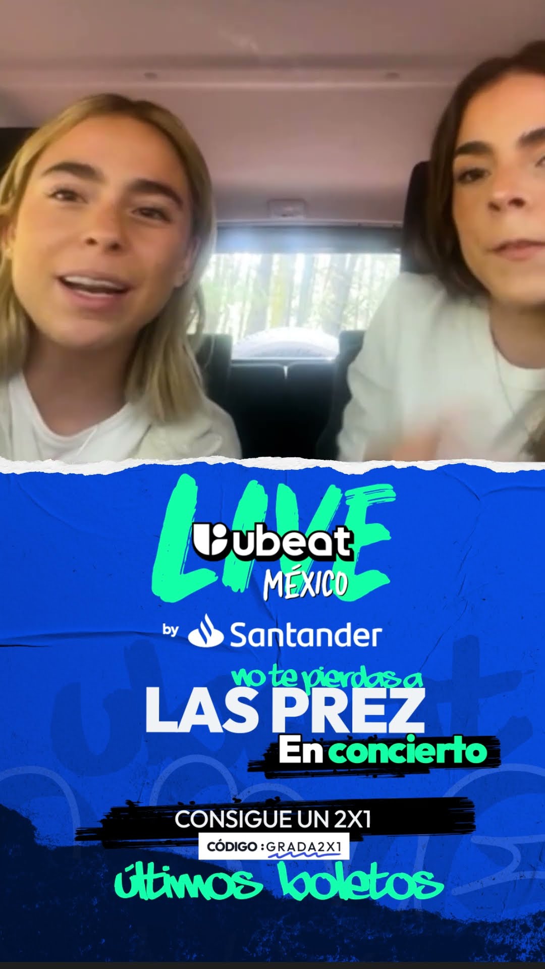 ¡CONSIGUE UN 2X1 PARA VER A LAS PREZ EN CIUDAD DE MÉXICO!