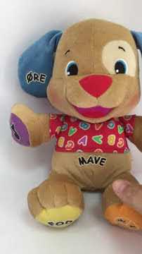 Fisher Price Laugh & Learn puppy 2007 version - YouTube
