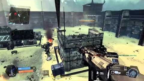 Titanfall Zip Line Sparta Kick!