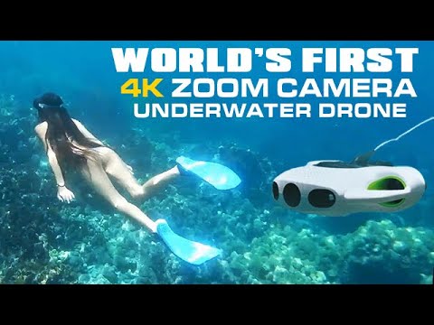 BW Space Pro Underwater Drone - World's First 4K Zoom Camera - Unboxing and Review