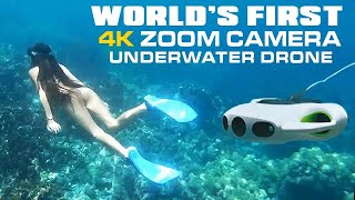 BW Space Pro Underwater Drone - World's First 4K Zoom Camera - Unboxing and Review screenshot 4