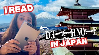 I read manga for the first time...IN JAPAN 🇯🇵 [Death Note Reading Vlog]