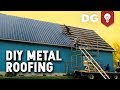 How To Install DIY Metal Roofing (House or Barn)