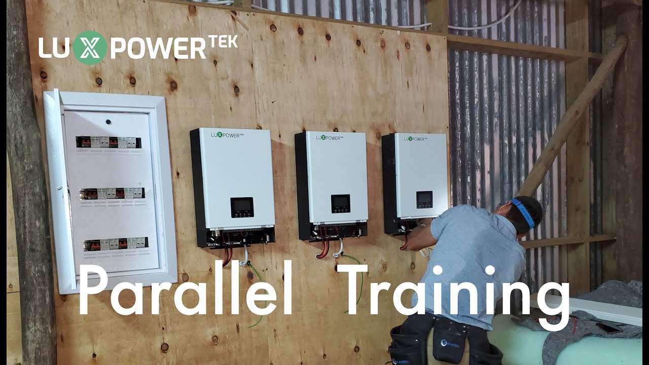 Luxpower SNA series parallel online training 