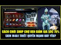 Free Fire | Cách Chơi SHOP Chợ Đen Giảm Giá Cực Sốc - M4A1 Thiết Quyền Mạnh Hay Yếu | Rikaki Gaming