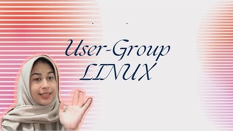 User dan Group dalam Linux