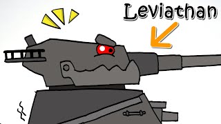 Cara Menggambar TANK LEVIATHAN - Kartun tentang Tank