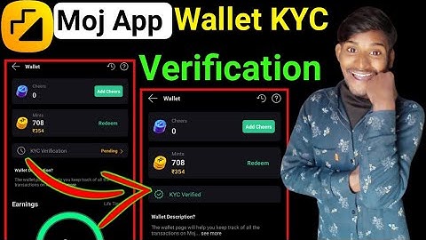 moj app wallet kyc verification | moj app kyc complete kaise kare | kyc verification | moj app kyc ?