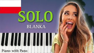 Blanka - Solo | Poland 🇵🇱 | Piano Version | Eurovision 2023