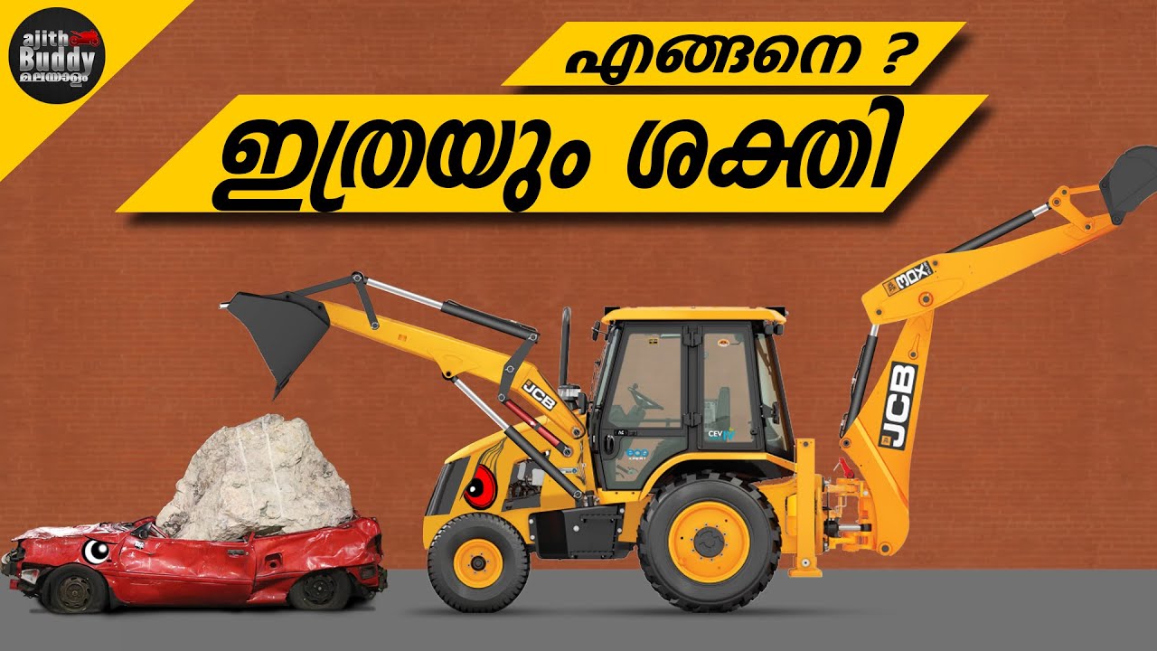 JCB Working Explained Excavators/Backhoes & It's Hydraulic Systems