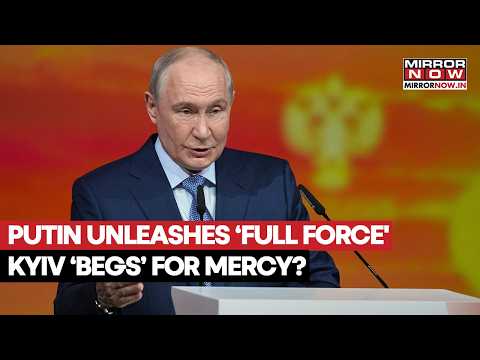 Russia Begins 'Never-Seen' Before Attack On Ukraine: Putin Reveals Kyiv Wants Ceasefire | Watch