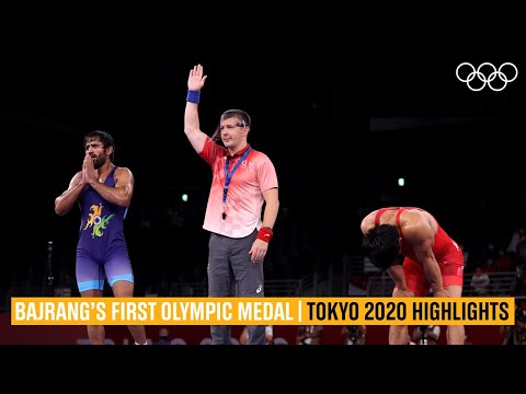 Bajrang wins bronze! 🥉 | #Tokyo2020 Highlights