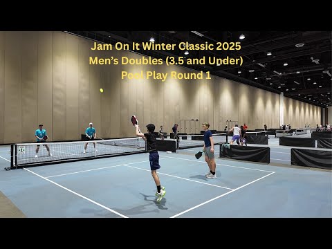 Jam On It Winter Classic 2025 Men's Doubles (3.5 and Under) Pool Play Round 1