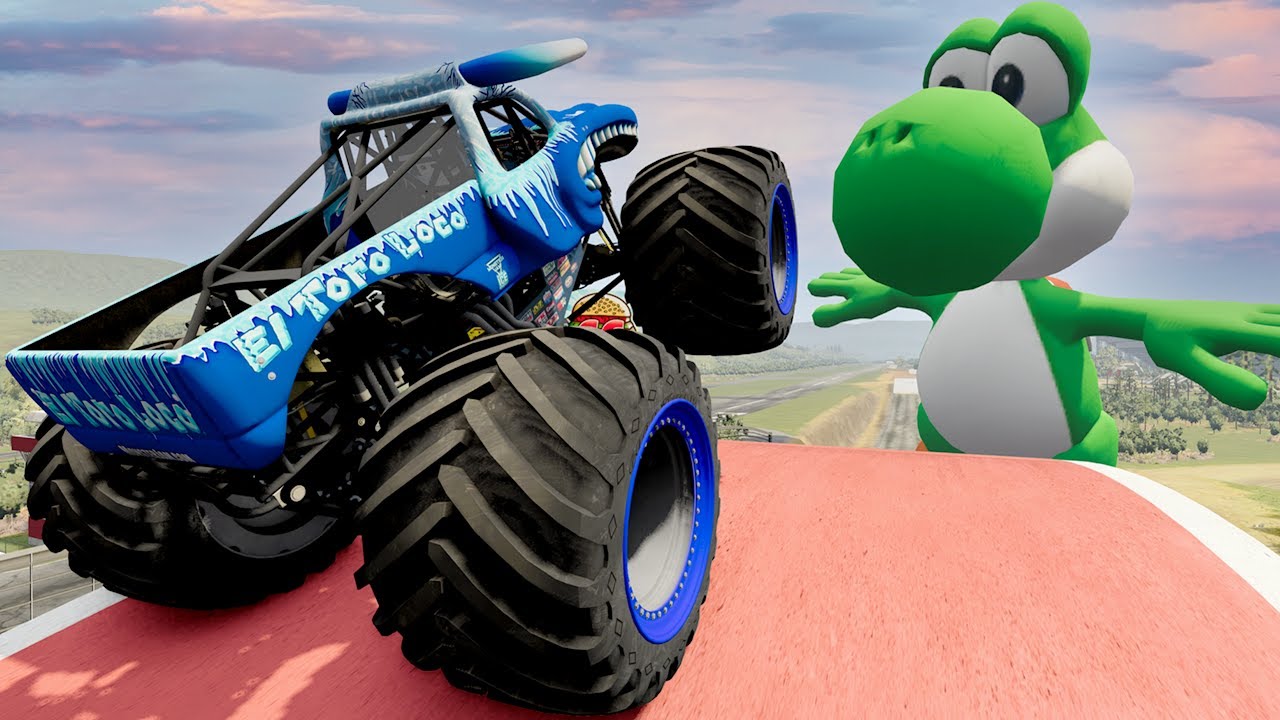 Monster Truck Madness #25 | Monster Trucks vs Yoshi