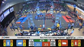 Semifinal 2 - 2019 New York Tech Valley Regional