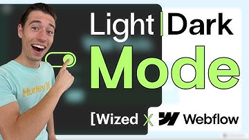 Easy Light & Dark Mode in Wized & Webflow (Beginner Friendly & No-Code!)
