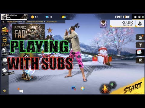 Playing With Subs#freefire #hindi #streaming - YouTube