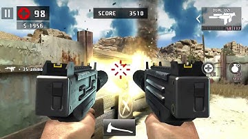 DEAD TRIGGER 2 Dual Uzi Gameplay (iOSAndroidFacebook).mp4