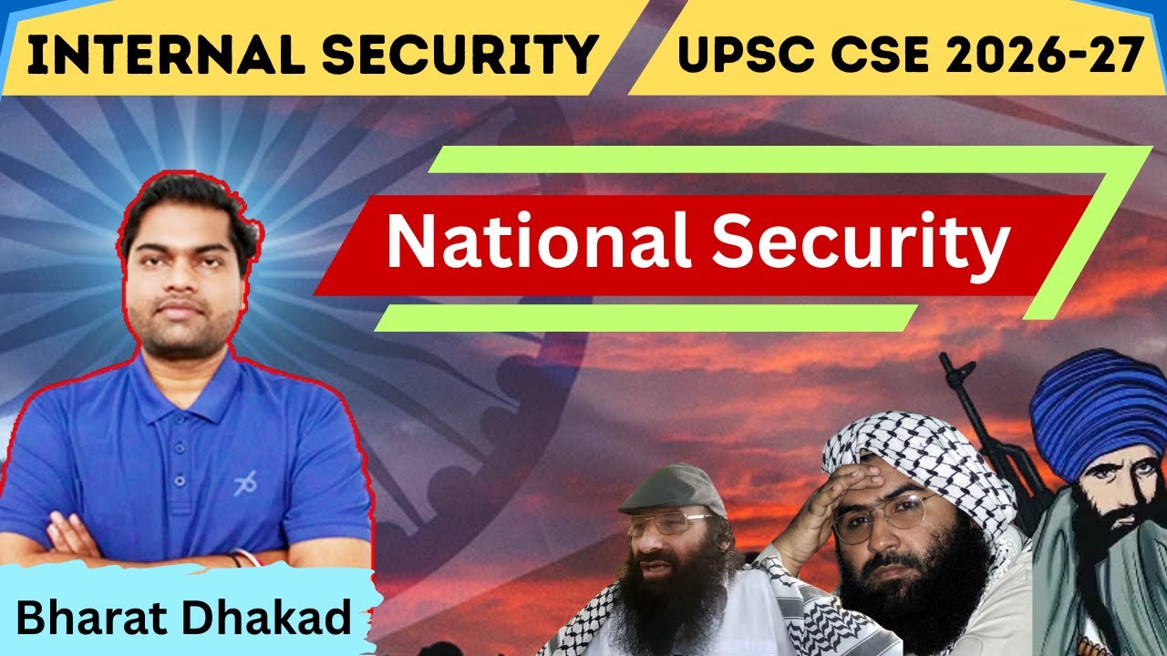 Lecture 3 | National Security | Surgical Strike | Internal Security for ...