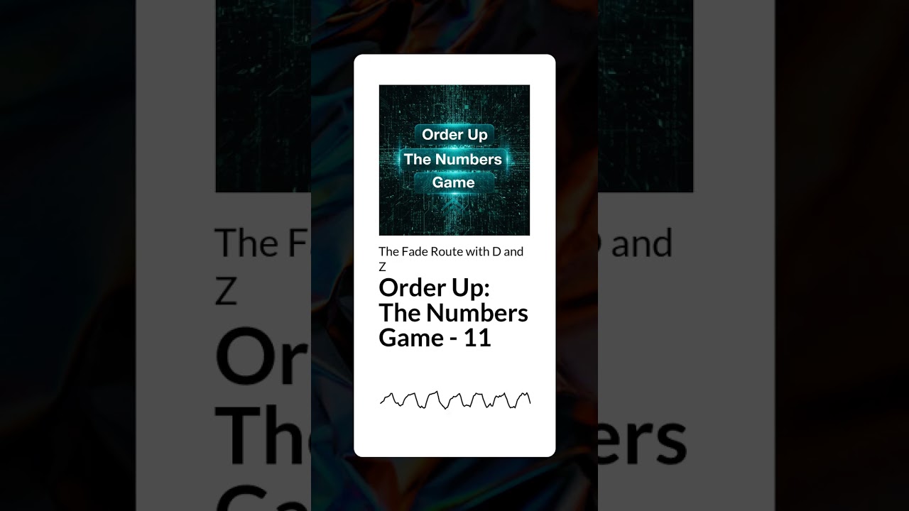 Order Up: The Numbers Game - 11