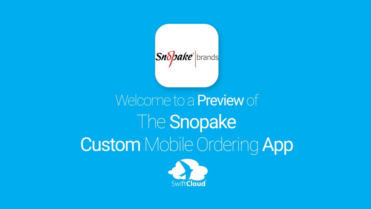 Snopake - Mobile App Preview - SNO057W