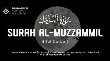 ♥️😍 Bilal Darbali (بلال دربالي) I Sura Al-Muzzammil (سوره المزمل) 😍♥️