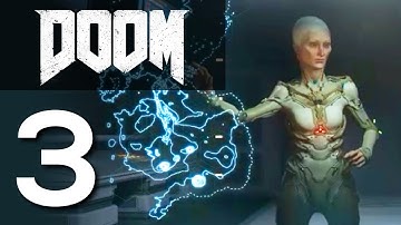 DOOM (2016) - Mission 3: Foundry - 100% Walkthrough - No Commentary