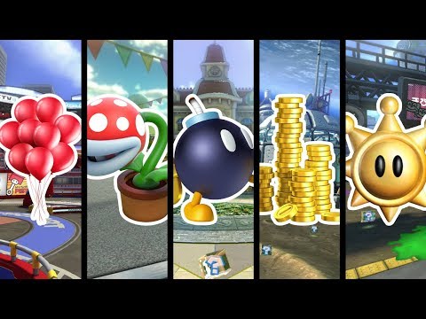 Video: Mario Kart 8 Deluxe Dodaje Splatoon Likove I Tečajeve Battle Modea