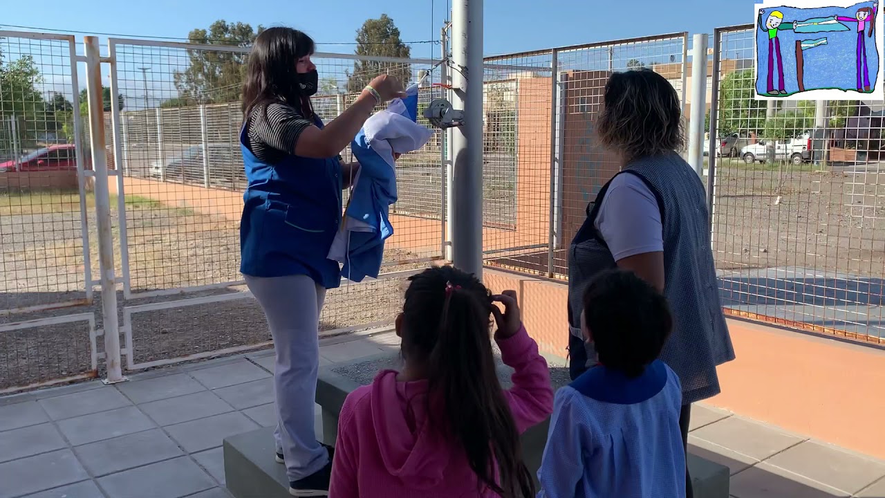 Izamiento Bandera Argentina