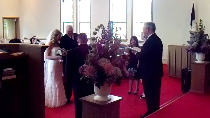 our wedding ceremony April 20 2013