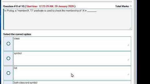 CS508   Modern Programming Languages Quiz No2