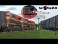 Cuando el Maqui te grita Ferroñoño!🤣🚂 El Peor Silbato de una ES44AC! K5HLL Madreado, Ferromex y KCSM