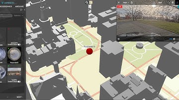 CyberCity 3D Buildings with Real-Time Cesium Video feeds
