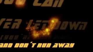 Video thumbnail of "Andrew W.K. - Never let down + lyrics [HD]"