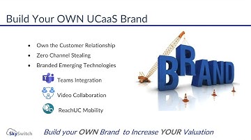 Brand your own UCaaS solution with SkySwitch