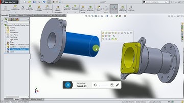 Gland & Stuffing Box Expansion Joint Assembly in Solidworks