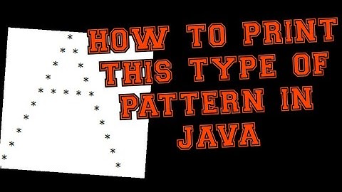 How To Print Alphabet A Pattern In Java