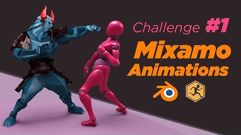 First Blender Fight: Mixamo Secrets (2025)