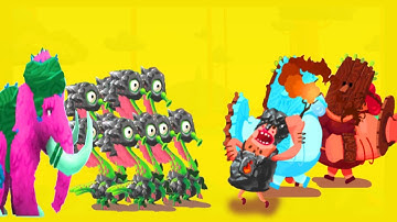 Dino Bash #114 G4K Android Gameplay Walkthrough