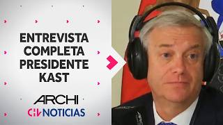  Interview  President Jos Antonio Kast Speaks With Radio Journalists For Archi