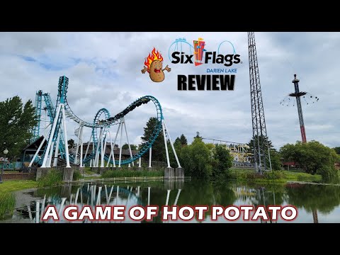 Video: Six Flags Darien Lake - Speel en bly by die NY Park