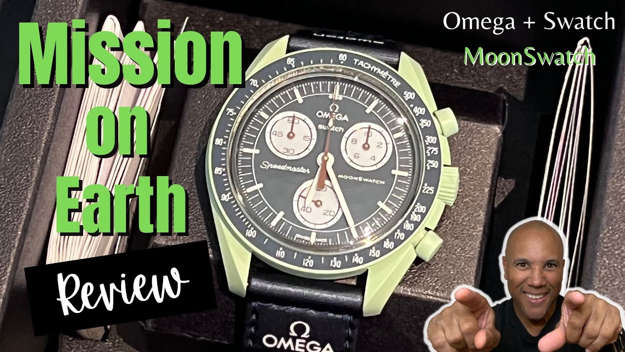 Omega Swatch mission on earth 腕時計(アナログ) 人気中古 