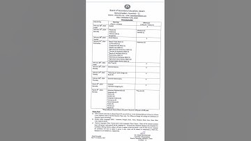 HSLC 2024 exam routine with pdf 🛑 important #sebaboard