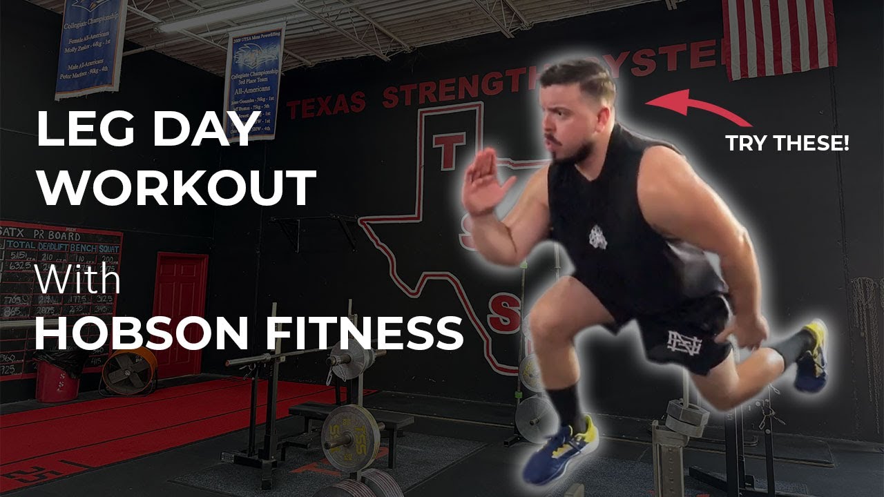 Leg Day at Texas Strength Systems - YouTube
