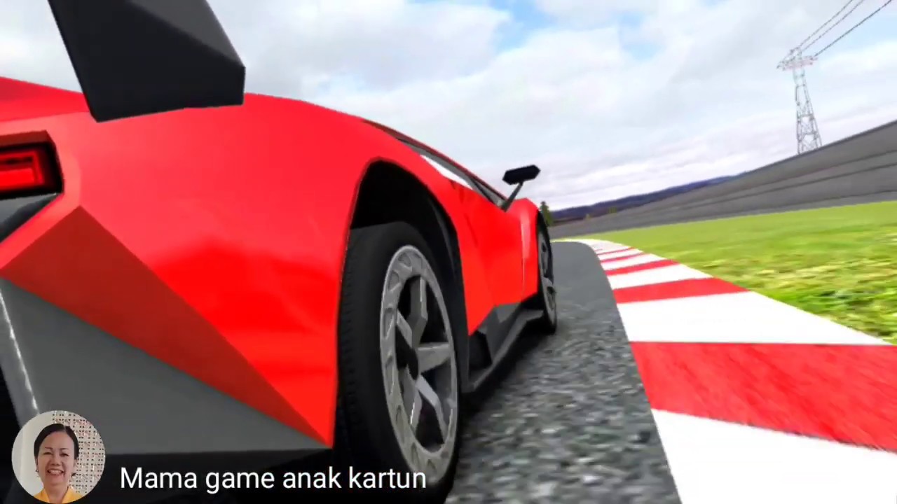 Mainan anak game mobil  mobilan  Lamborghini Mama game 