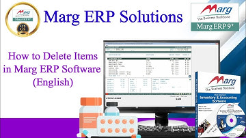 Item Deletion Tutorial Video in Marg Software || Item Delete Tutorial Full Explained Step by Step