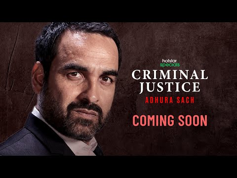 Official Teaser | Hotstar Specials Criminal Justice Adhura Sach | Coming Soon | DisneyPlus Hotstar