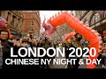 [4K] NIGHT &amp; DAY London’s Chinese New Year Parade - Trafalgar Square to Chinatown