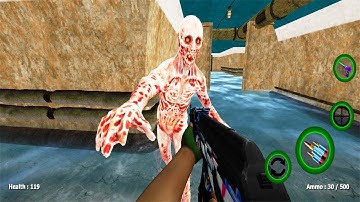 Zombie Evil Horror 4 - Shadow Target - Zombie FPS Shooting Game - Android GamePlay